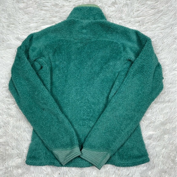 Patagonia Women's R2 Jacket Fleece Size Small Agate Green / Teal - Picture 3 of 8